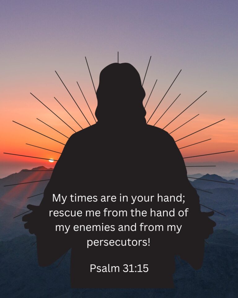 Psalm 31:15
