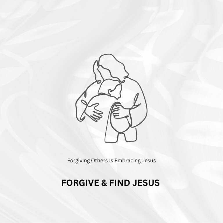 FORGIVENESS & JESUS