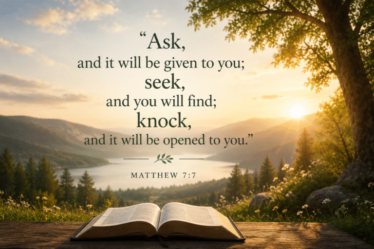 Ask, Seek, Knock